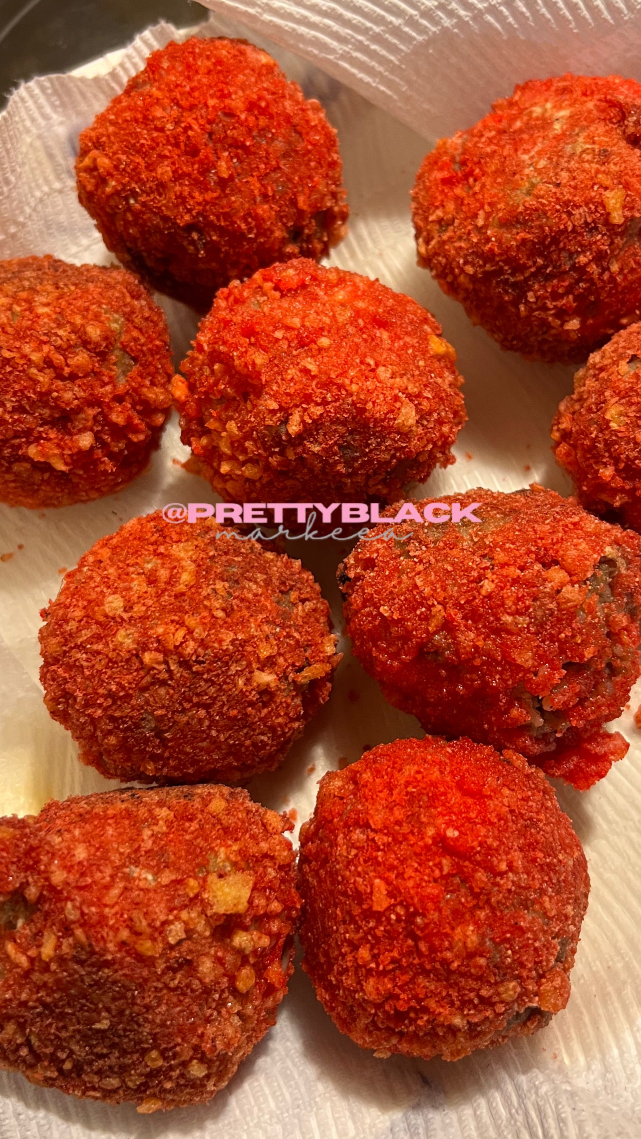 Hot Cheeto Balls