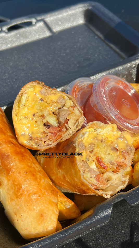 Loaded Breakfast Burritos